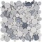 Msi Alaska Gray River Stone 12 In. X 12 In. X 10 Mm Polished Marble Mesh-Mounted Mosaic Tile, 10PK ZOR-MD-0119 - alternate 5